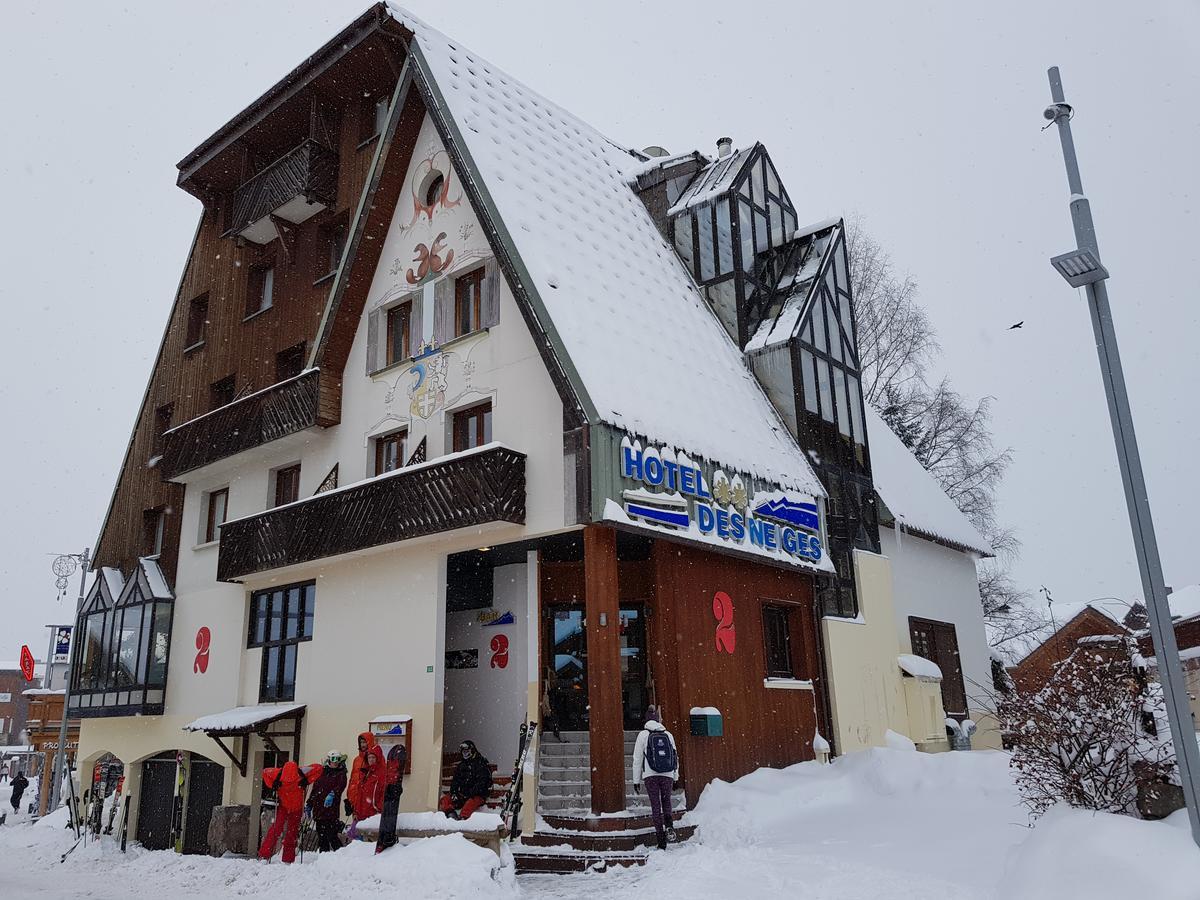 Hotel Des Neiges Les Deux Alpes Exterior foto