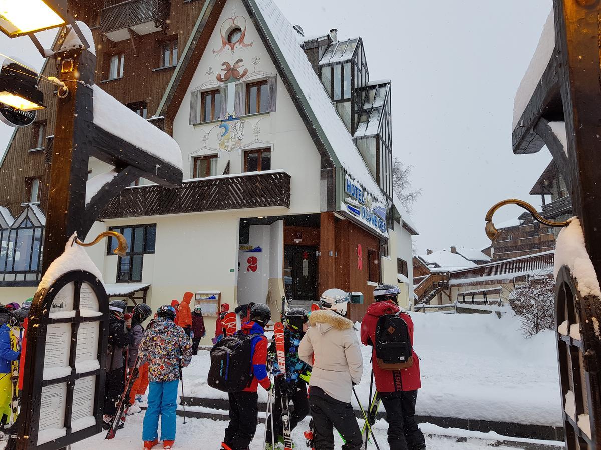 Hotel Des Neiges Les Deux Alpes Exterior foto